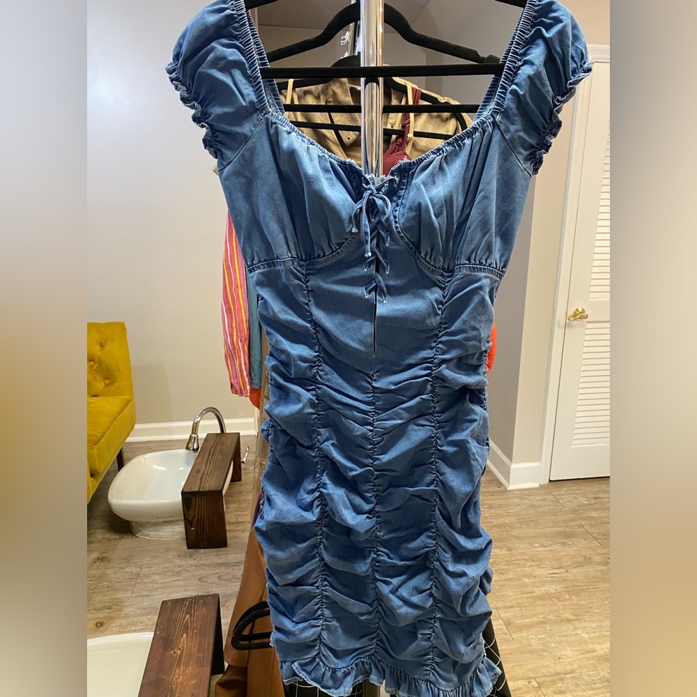 Denim Small dress (new)